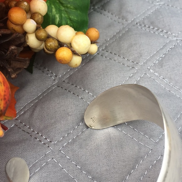 Vintage Sterling Silver Cuff - Picture 3 of 4